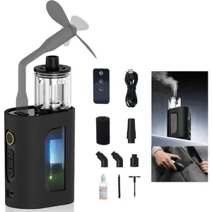CF3 Mini Fog Machine Portable Handheld  Machine for Photography with Remote Control, Small  Haze Maker with 60? Tilt-Protection for Indoor Outdoor Christmas Party