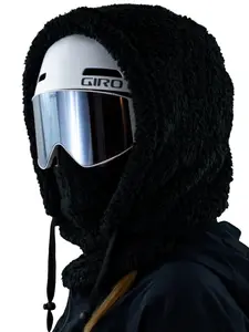 100% Sherpa Fleece Hood with Satin Lining – Keep Cozy & Warm This Winter in Brown Cow & Light Green, Cold Wash, Soft & Windproof, Versatile Dome-Shaped Design Black Casual Leopard Smooth my birthday beanie how to wear beanies barbas hats gorras para