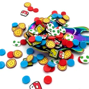 Power-Up Adventure Polymer Clay Pieces