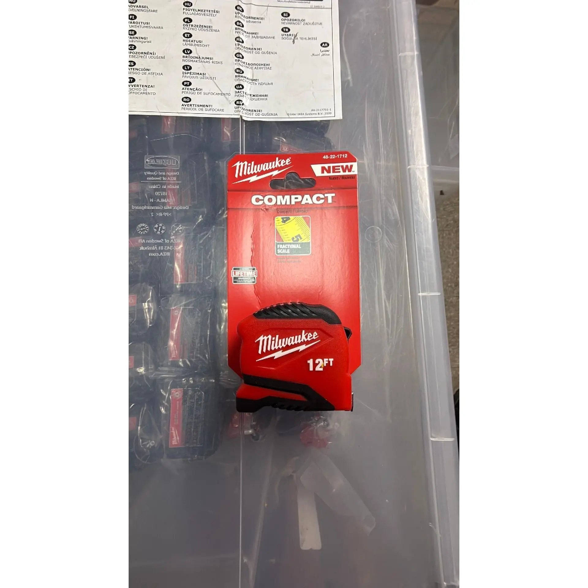 Milwaukee 12' Tape Measure