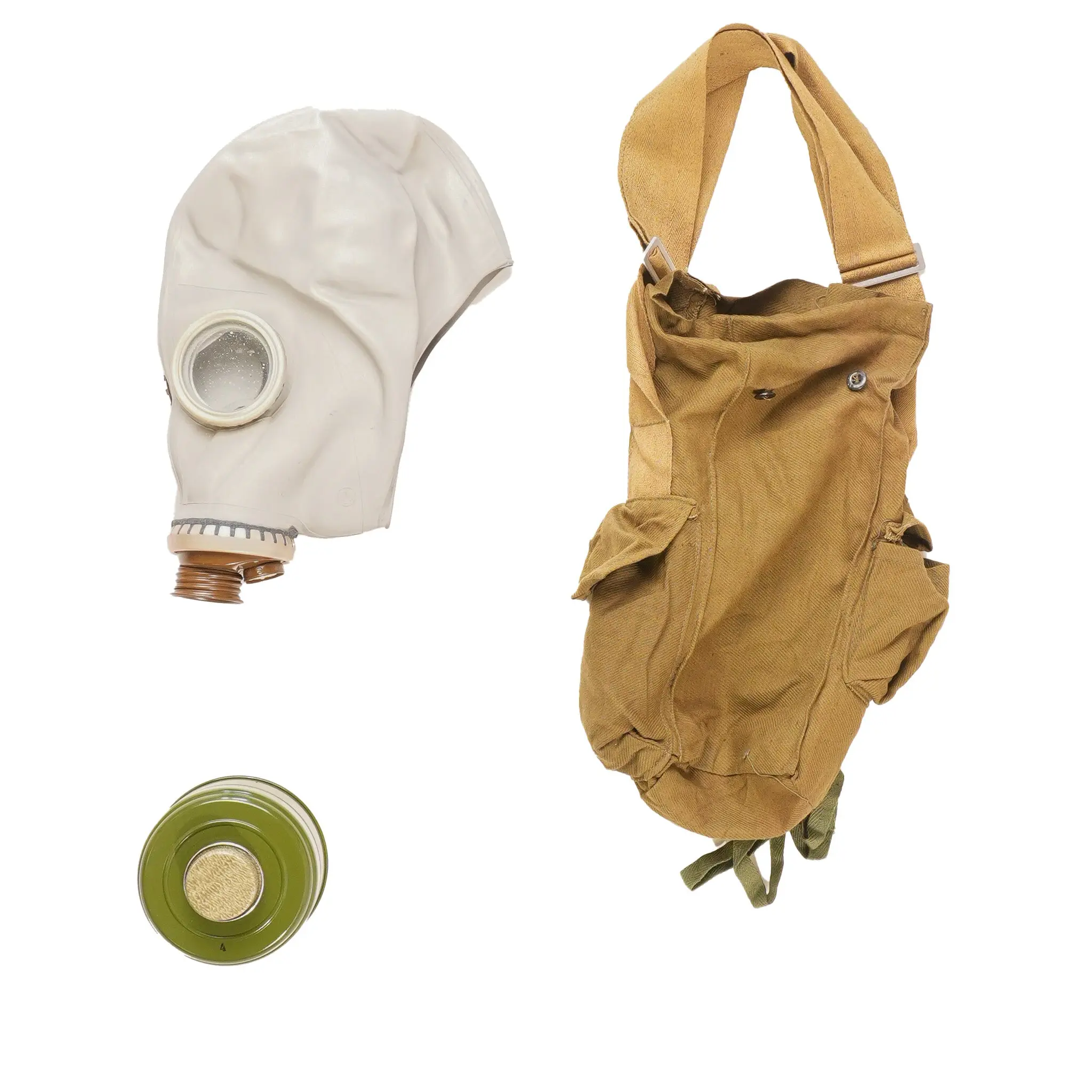 Soviet GP-5 Gas Mask Kit (Display Use Only)