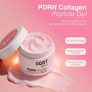 GQRT Jelly Peptide Gel with PDRN| Hydrating Collagen & Niacinamide Moisturizer| Lightweight Daily Skincare for Smooth, Healthy-Looking Glow
