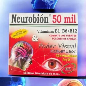 Multivitamina 50 mil  - B12 Antioxidant Dietary Supplement for Healthcare & Edible Fitness with 10 Microbacterias of 15 mL