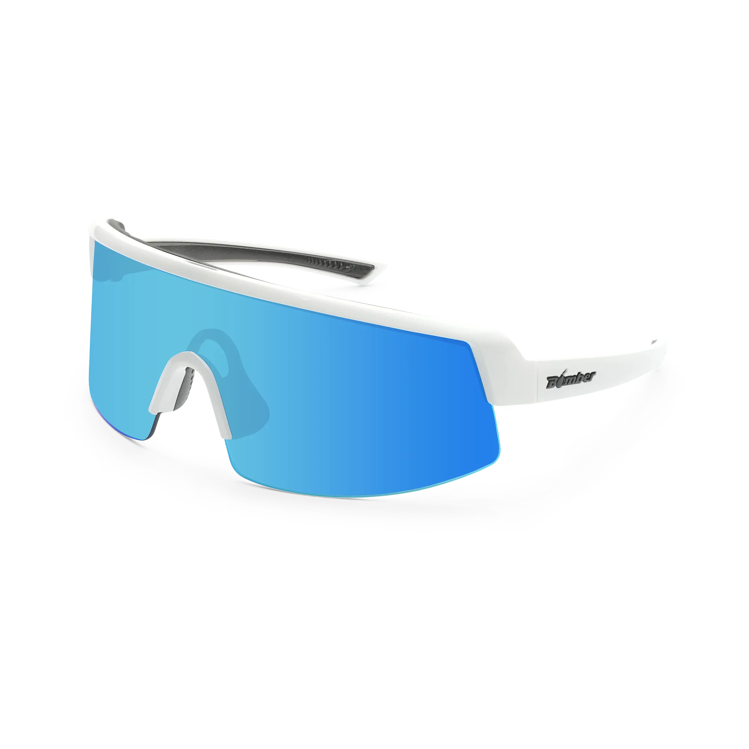 Ice Blue Mirror White - Polarized