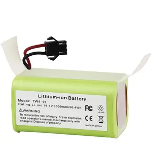 14.4v 3500mAh Replacement Battery Compatible With Eufy RoboVac 11 11S MAX 30 15C 15T 12 35C Ecovacs Deebot N79S DN622