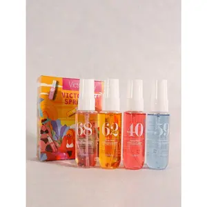 1pc/3pcs/4pcs/5pcs 40ml Brazilian Collection Spray Mist With Gift Box, Limit Edition Aromatherapy Indoor, Outdoor Air Freshener Fragrance Multi-Layered Heightened State Of Bliss Spray With Long Lasting Natural Fresh Charming Essentials, Releasing Elegant