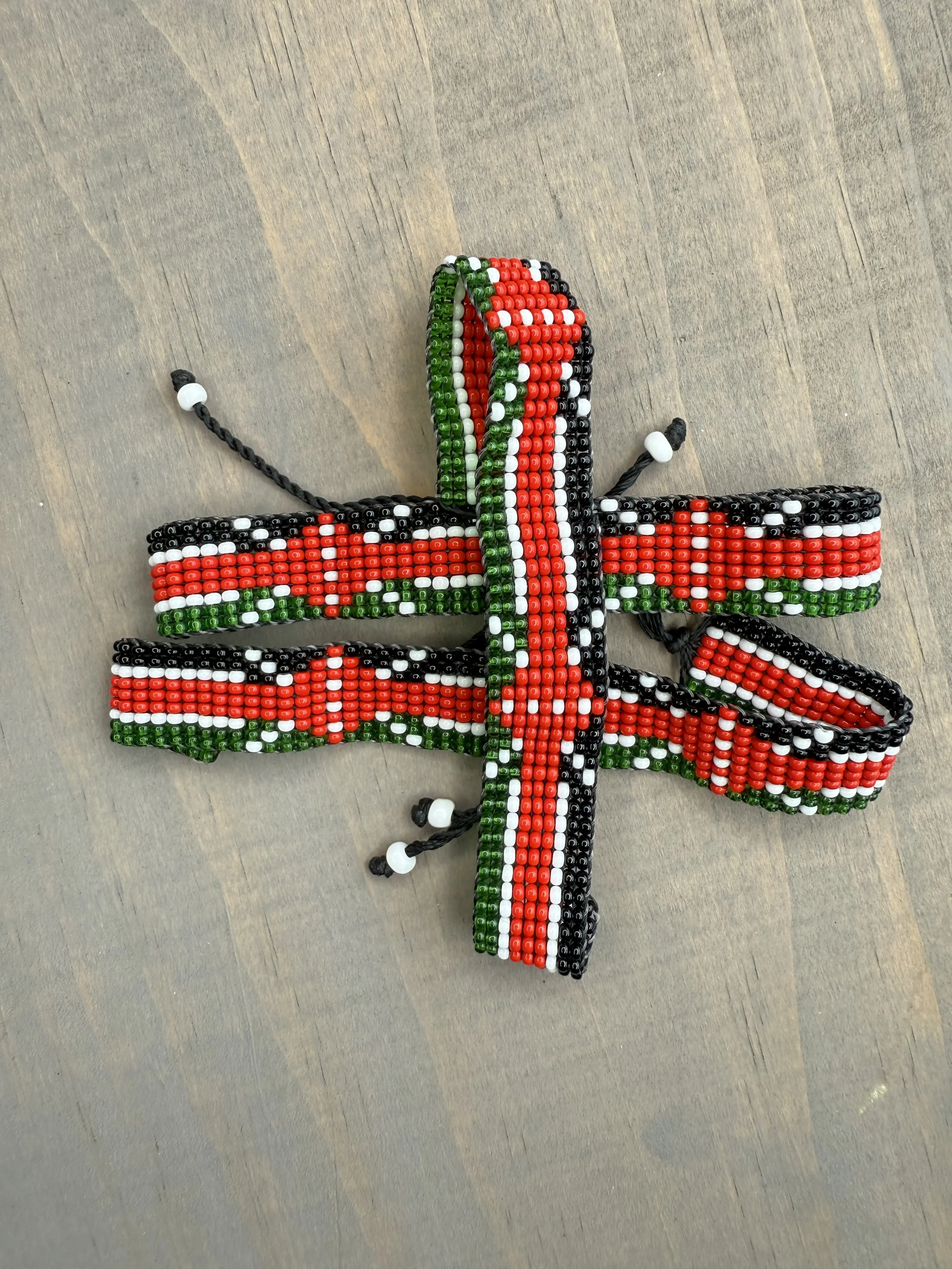 Country African Beaded Adjustable Handcrafted Beaded Jewelry (Unique African Beads Fit)