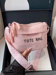 Fashionable Versatile Women's Multi-Functional Bag, Letter Simple Fresh Shoulder Crossbody Bag, Stylish and Practical Daily Use Backpack, Tote Crossbody Bag, Fashion Crossbody Handbag