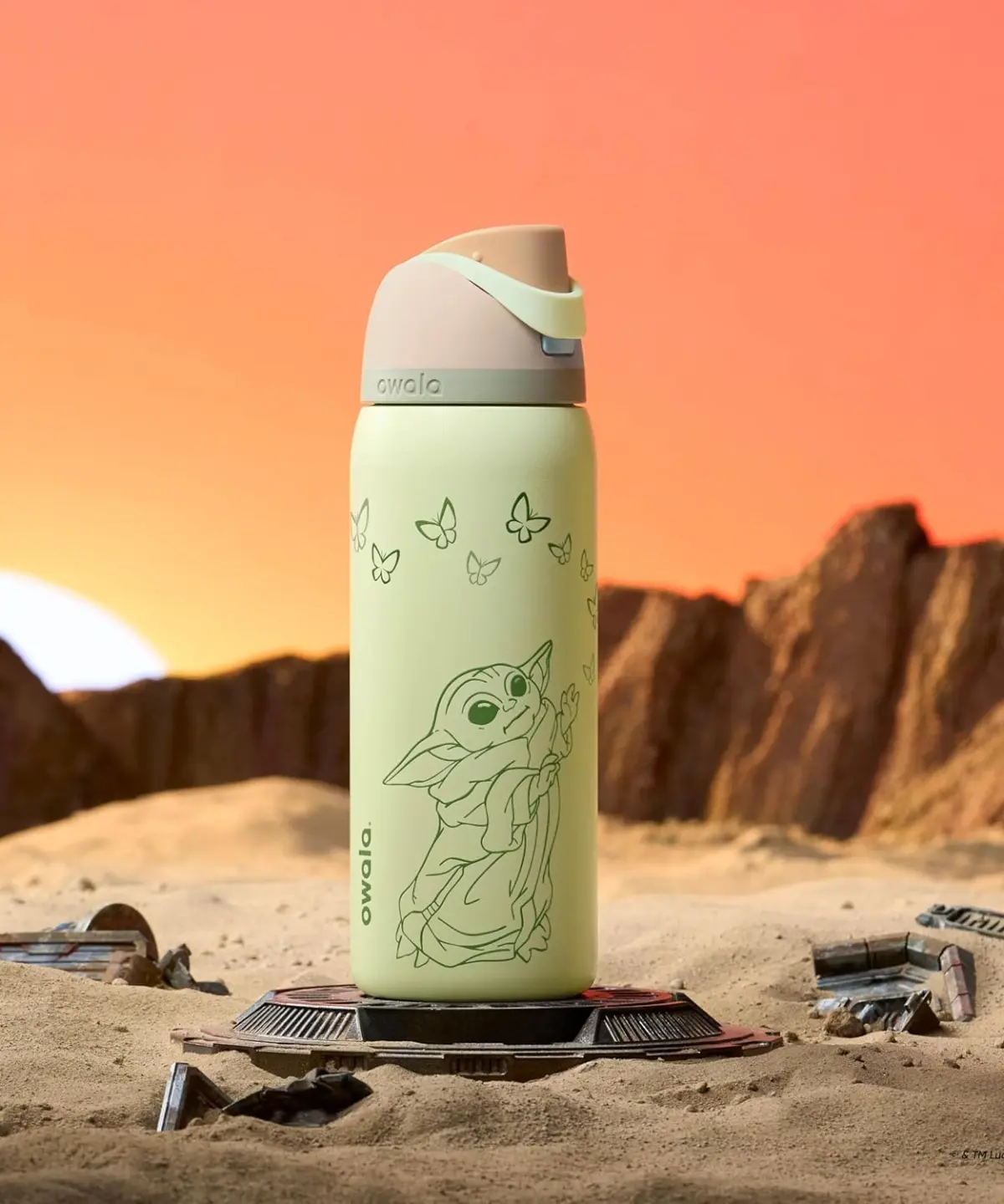 Owala FreeSip Water Bottle, Leak-Proof Thermal Water Bottle for Hot and Cold Drinks