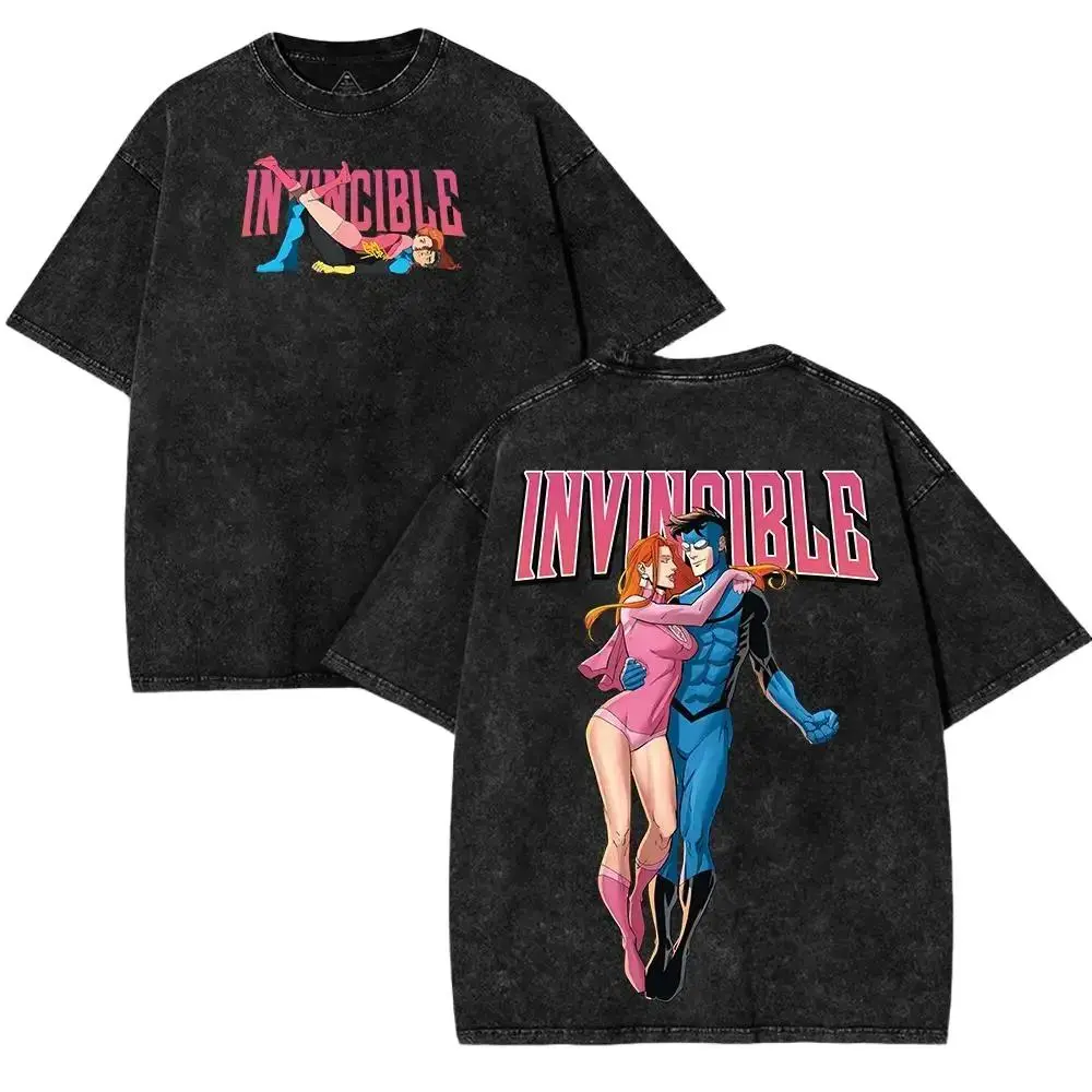 Atom Eve x Mark v2 - Invincible War Tshirt, Comics T-Shirt TV Show Comics T-shirt Fashion Cotton, Full Colors, Full Sizes, For Men, For Women