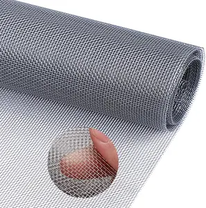Filter Screen Sheets Stainless Steel Air Vent Mesh Cover Wire Mesh Roll 30x120cm Woven Wire 30 Mesh Sheet for Vents Cover Air Brick Garden