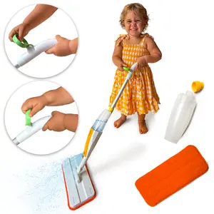 Quiggly Toddler Spray Mop | Real Working Kids Mop Ages 3-5