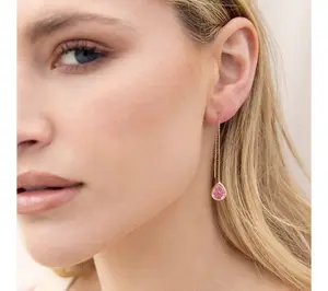 Ettika Barely There Chain Dangle Earrings