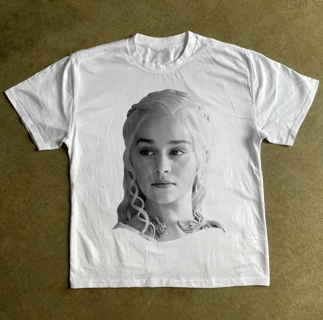 Daenerys Targaryen Vintage Tee, GOT T-Shirt, Unisex Shirt, Movie Shirt, Hip Hop Graphic Tees, Gifts Shirt, Menswear Womenswear Streetwear