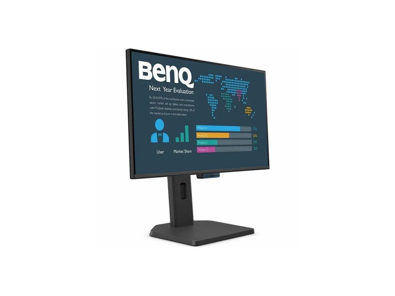 BenQ BL2490TC 24" Class Full HD LCD Monitor - 16:9 - 23.8" Viewable - In-plane Switching (IPS) Technology - 1920 x 1080 - 250 Nit - 5 ms - Speakers - USB Type-C - HDMI - DisplayPort - VESA Mountable