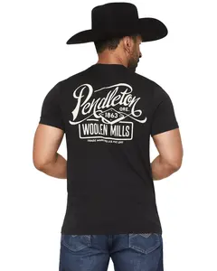 Pendleton Men's Script Logo Short Sleeve Graphic T-Shirt - Rg1423-74739