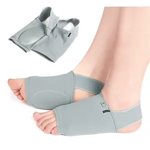 Upgrade Metatarsal Compression Arch Support Sleeves with Gel Pad Inside - Arch Support Brace for Flat Foot & Plantar Fasciitis Pain Relief - Women & Men