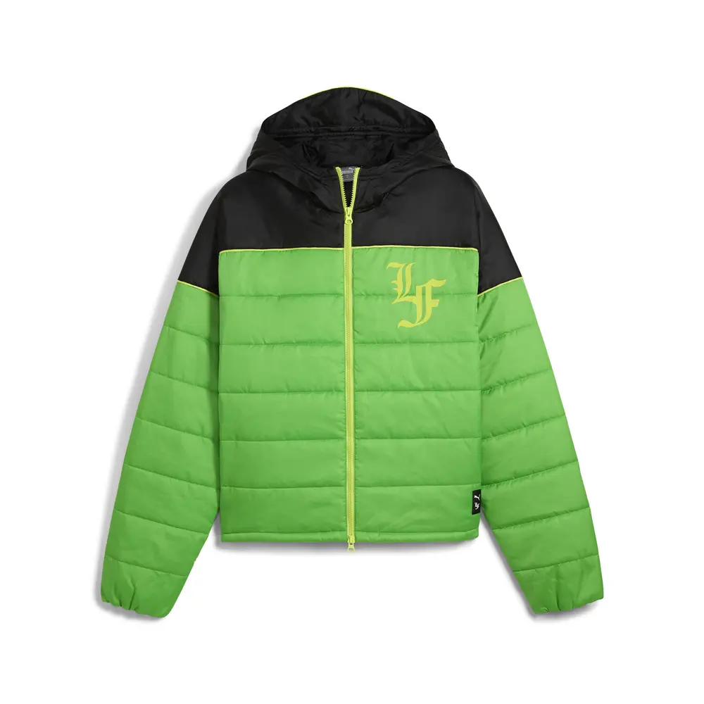 PUMA Mens X Lafrance Green Jacket Athletic Outerwear Casual - Green