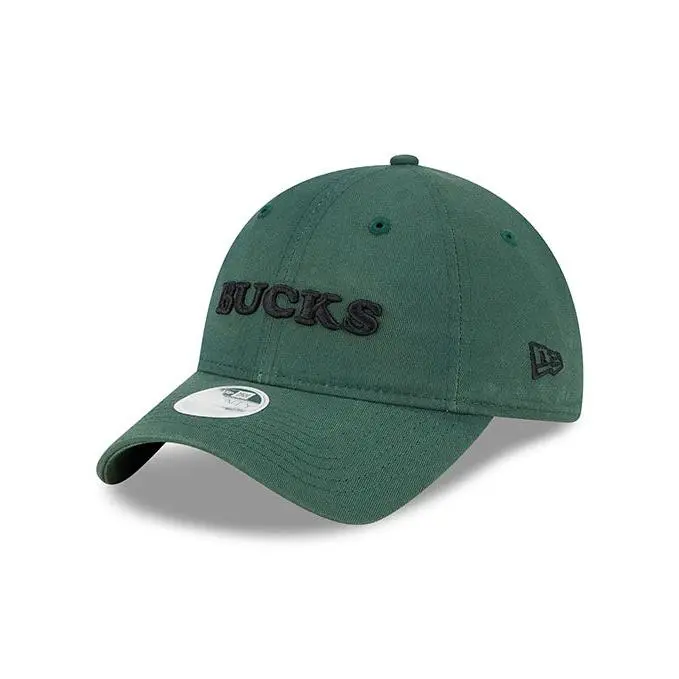 Women's New Era 9TWenty Shoutout Milwaukee Bucks Adjustable Hat