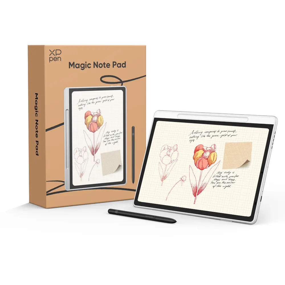 #ArtFight XPPen 3 in 1 Color Digital Magic Note Pad Digital Notebook 10.95'' 16384 Pressure Levels for Writing/Reading/Meeting/Study 6+128GB