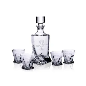 Star Trek: The Next Generation 5-Piece Whiskey Decanter Set