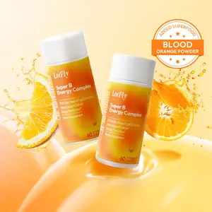 【Super Big】LOTFLY Super B Energy Complex Nutrition 9 in 1 Vitamin B1, B2, B3, B5, B6, B7,B9,B12 with Taurine - Edible Healthcare for Dietary Tablet