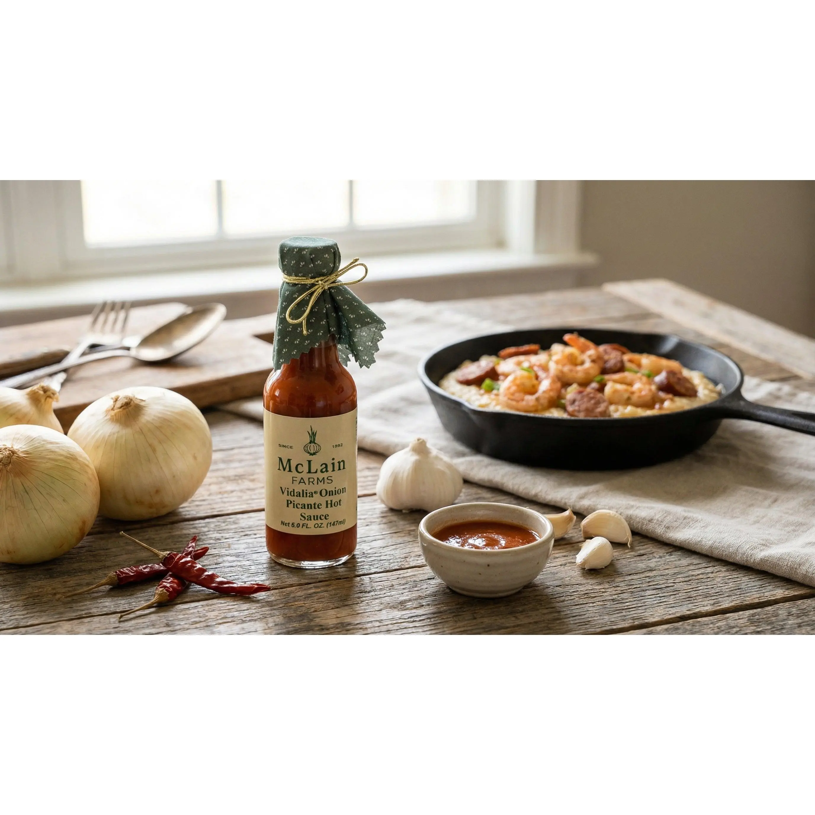 Vidalia Onion Picante Hot Sauce 5oz