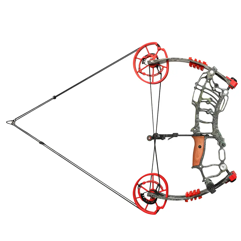 1 set of composite bow set 30-70lbs dual-purpose bow aluminum alloy material lightweight and high-strength excellent surface treatment corrosion-resistant wear-resistant performance suitable for target shooting, hunting and archery practice