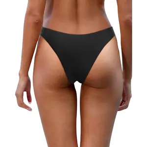 Women Cheeky Bikini Bottom Brazilian High Cut Swim Bottom Low Rise Bathing Suit Bottom