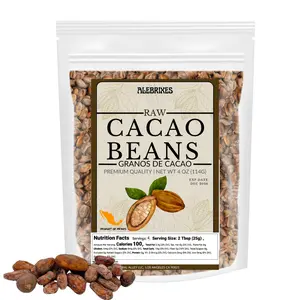 Alebrixes | Whole Cacao Beans 4oz (114 g) | Raw Cacao Beans - Granos de Cacao | Imported from Mexico