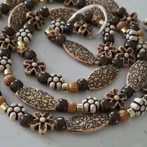 'Grounded' Tie-On Waistbeads, 47 inches