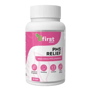 PMS RELIEF – Mood Swings, Cramps, Bloating & Hormonal Balance Support with Lemon Balm, Black Cohosh, Dong Quai & More | 60 Capsules Healthcare Supplement