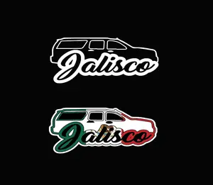 Jalisco Tahoe Chevrolet Decal Silhouette letters Decal Car Window Laptop Vinyl Sticker Mexico JAL Mx Estado Trokiando chevy decal