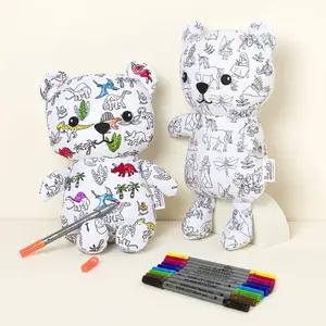 Color In Cuddle Bear
