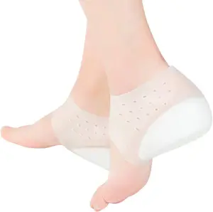 1.25 Inch Invisible Height Increase Insoles for Men and Women Lightweight Medical Grade Silicone Heel