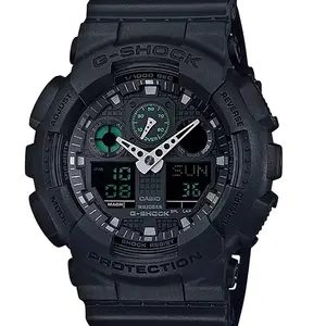 G-Shock GA100MB1ACR Tactical Black Black Analog/Digital Display