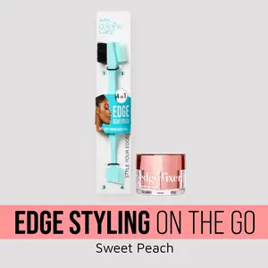 KISS Colors & Care Edge Styling On the Go Bundle