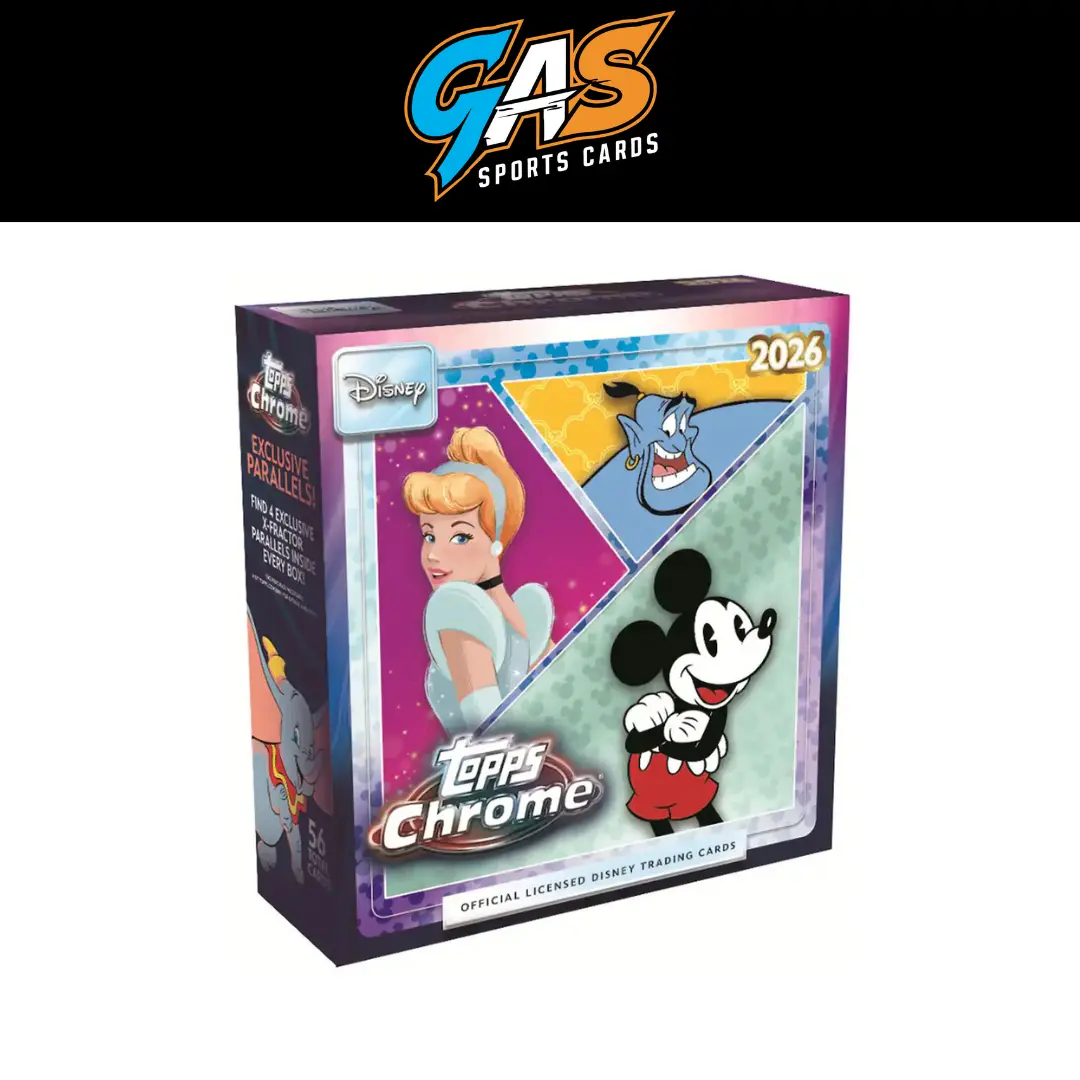 2026 TOPPS CHROME DISNEY - MEGA BOX - TRADING CARDS