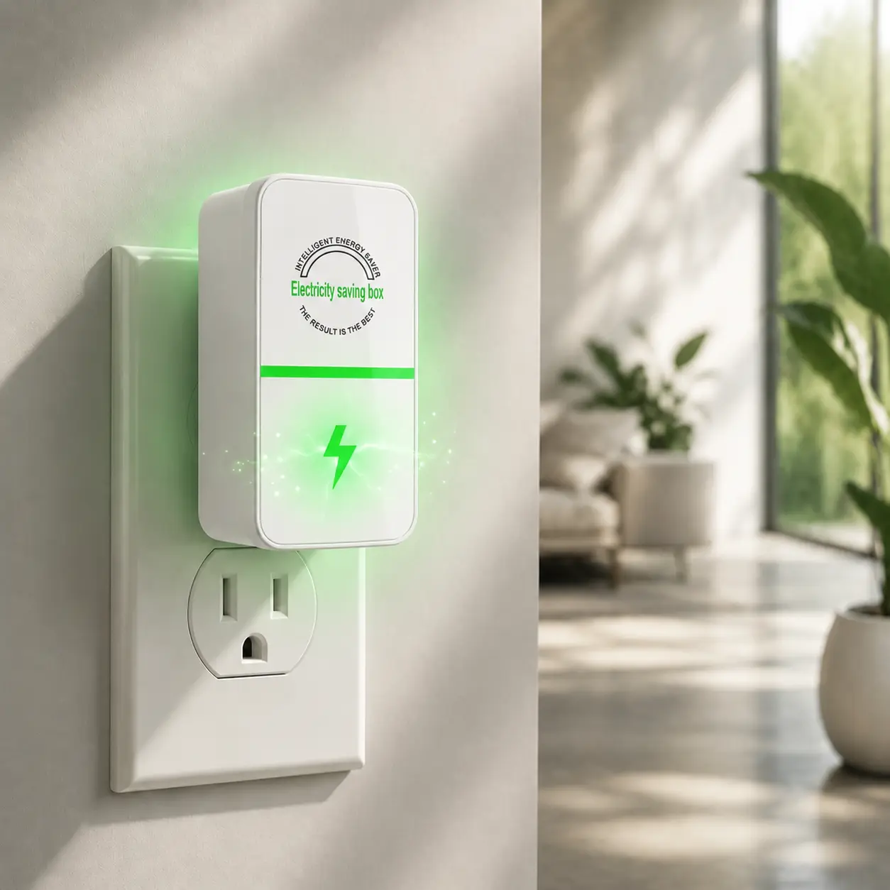 4/2PCS Plug-In Power Box with US Plug – 2026 New Updated Design, Compatible with 90–250V Input Range. Indoor Plug In Plug In Adapter Outlet Plugs Outlet Wall Plug