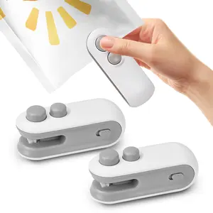 Mini Bag Sealer,Dual Function,Mini Bag Sealer and Cutter,Rechargeable Chip Bag Sealer,Sealer Machine,Bag Sealer for Snack,Sealing Machine for Plastic Bags Snack Bags Portable Multifunctional