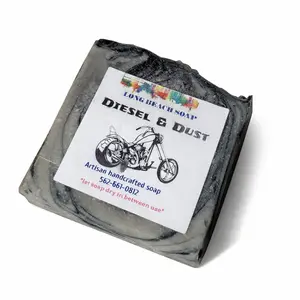 'Oil & Dust' cold process soap bar