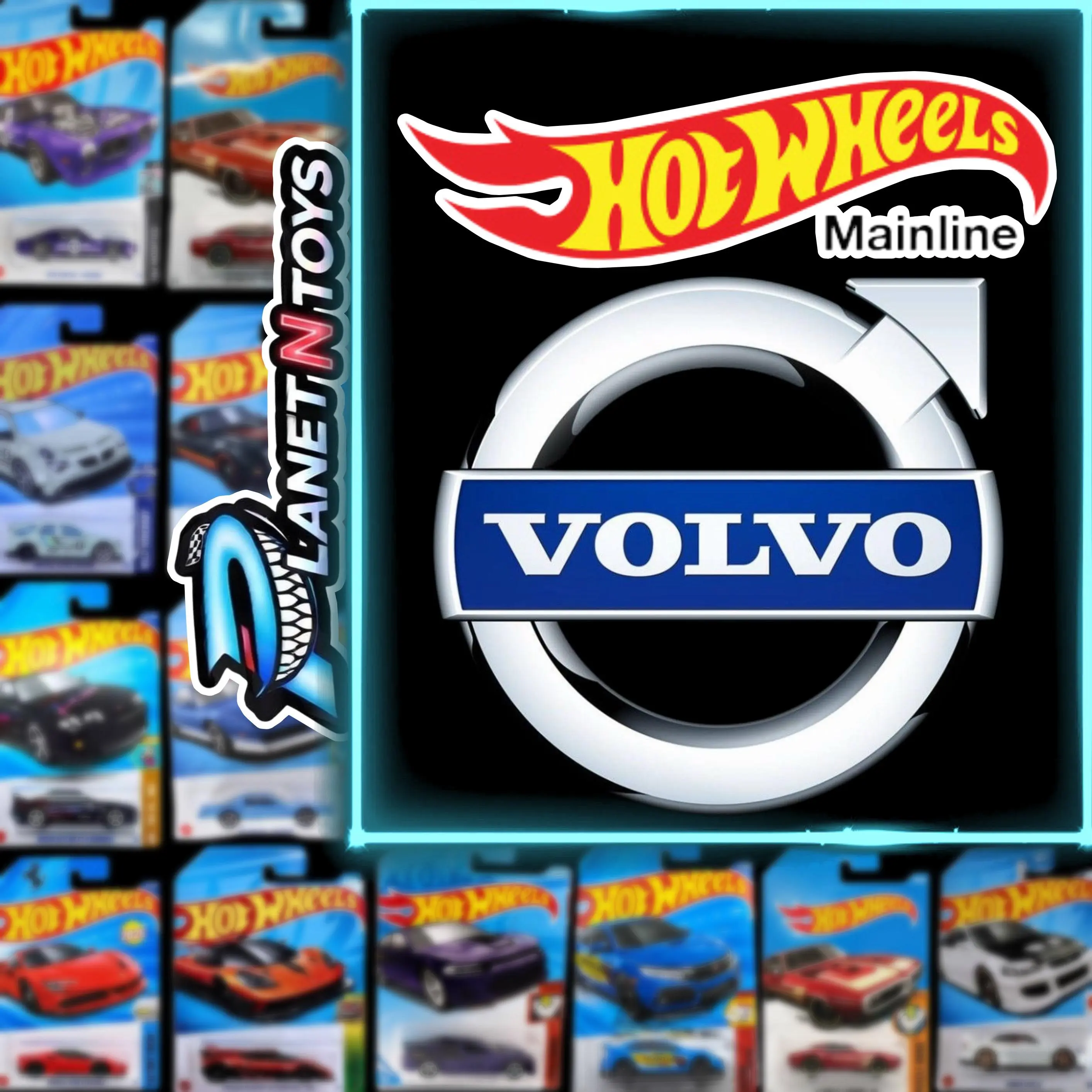 Hot Wheels Volvo Mainline – 1:64 Diecast | European