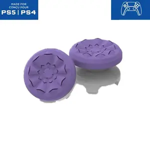 Professional Thumbstick Grips for Playstation 4 (PS4), Playstation 5 (PS5), Xbox Series X/S, Xbox One, Xbox One X/S Controller | 1 High-Rise, 1 Mid-Rise, Performance Grips for Playstation 5 / Xbox, (Not including Controller)