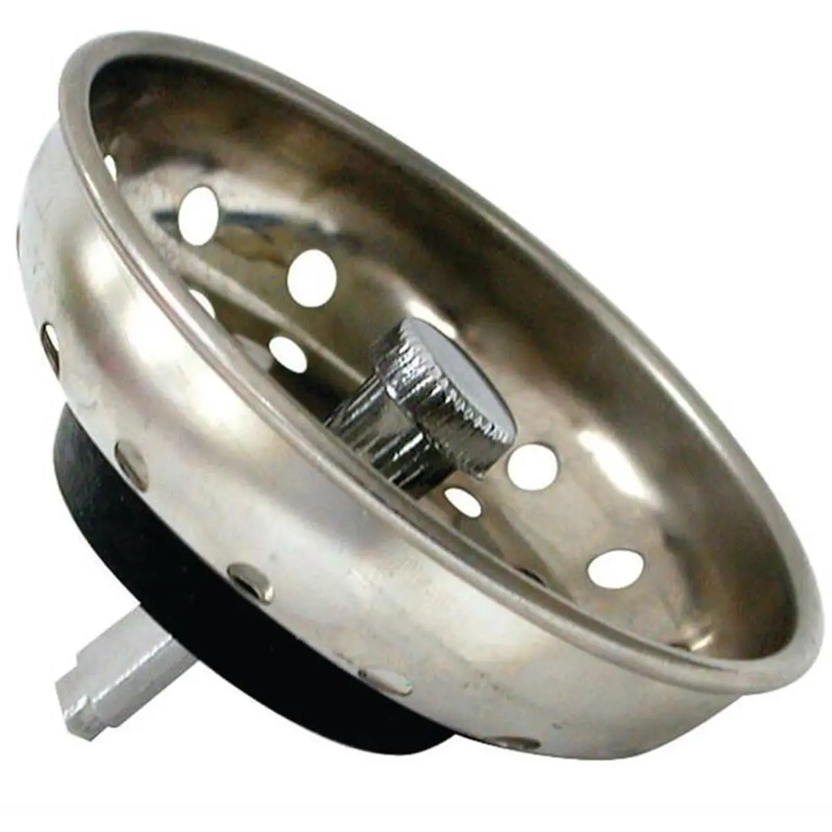 212 MAIN Chrome Finish Sink Drain Strainer, Danco 5300637 Model, Fits 3-1/4" Sink Drain