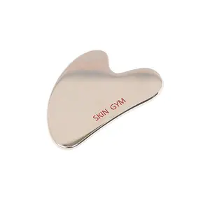 Skin Gym Cryo Stainless Steel Sculpty Heart Gua Sha Tool