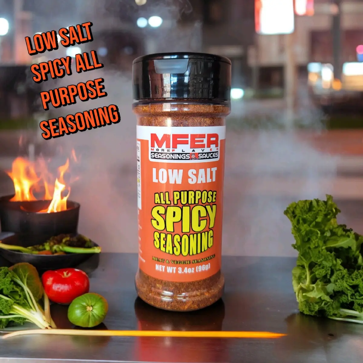 MFER Low Salt Spicy All Purpose Seasoning Blend. - TikTok Shop