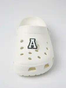 Initials Letter Shaped Shoe Charm, 1 Count Cute Shoes Accessories for Clog, Slippers, DIY Shoes Decorations for Festivals, Parties, and Birthdays