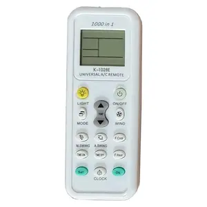 K-1028E Universal Air Conditioner Remote Control ‚Äì Compatible with Haier, LG, Panasonic, Hitachi, Gree, and More