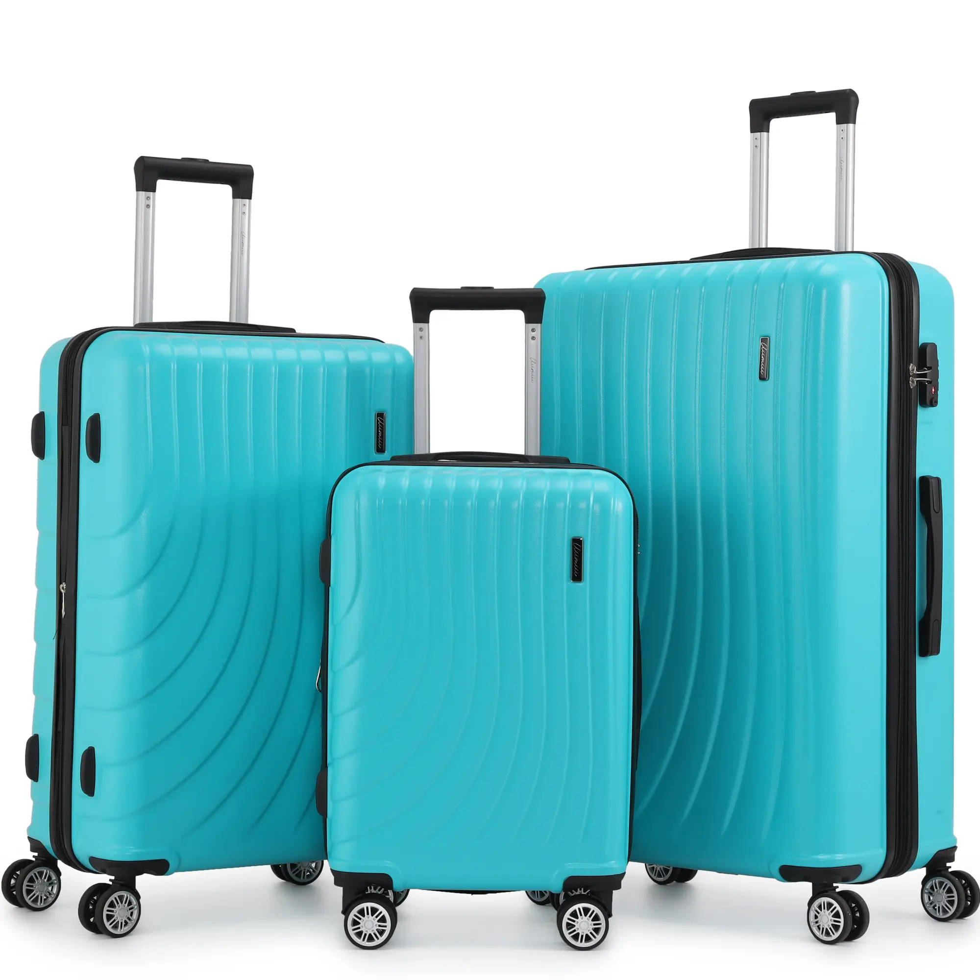 UIIMIII 10 Piece Set Luggage with Hard-Shell, Expandable, Lightweight, 360 Spinner Wheels & TSA Lock Size 22/26 30