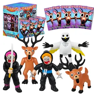 99 Nights in the Forest Action Figure Toys, 5pcs Surprise Blind Box, 3 Inch Deer Owl RAM Monster Figures, Game Fans, Kids, Collectors, Figurines Collectibles, Home Decor, Figures Combo